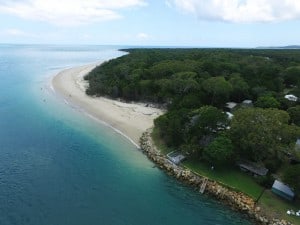 Shoreline Erosion impacting Amity Point by Rodney Wiley